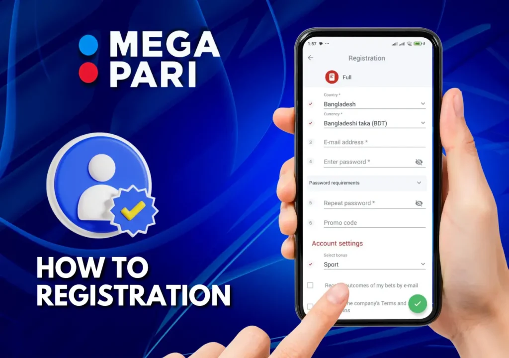 Megapari Registration